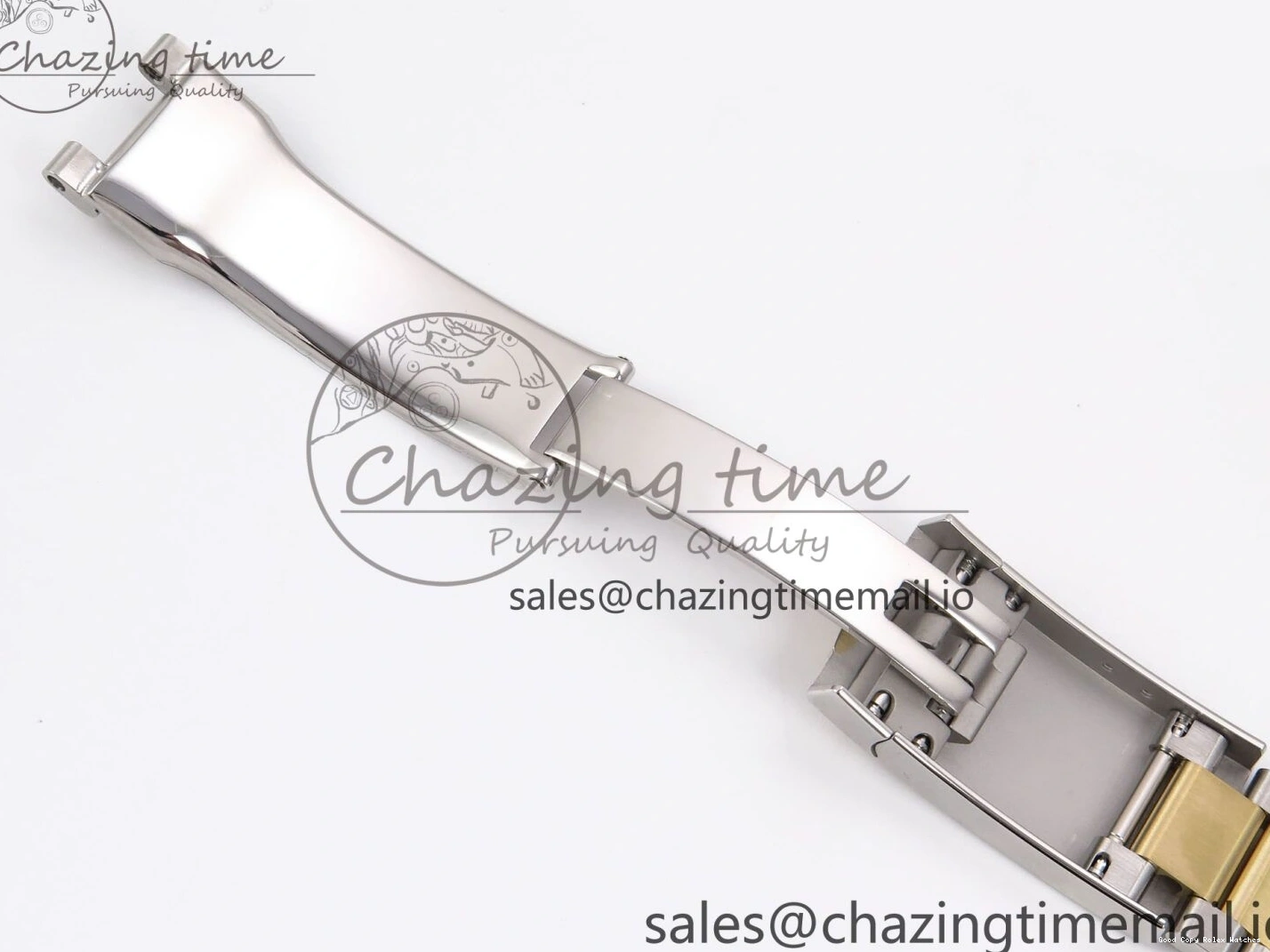 AAA Replica Watches Bracelet Thermal YG Best Edition Dial DateJust 41 Oyster 126333 EWEF SS on 976 YG Textured A 0104